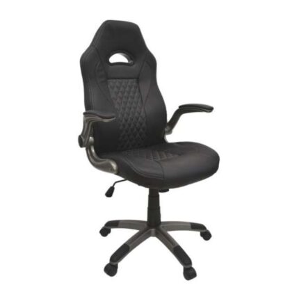 Fotoliu Birou F-86 Black Grey