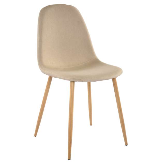 Scaun C-710 Denim Beige+Transprint Legs
