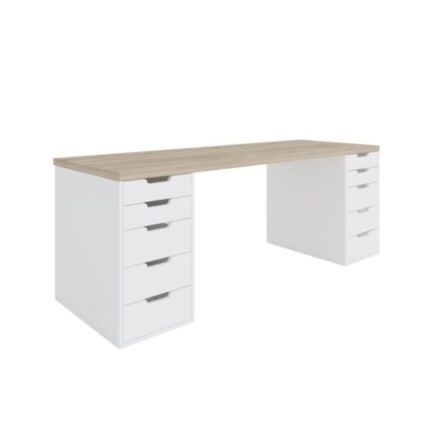 Birou Double Sky 150x60x75H cm