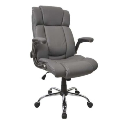 Fotoliu Birou BX-3702 Grey/Piele-Eco