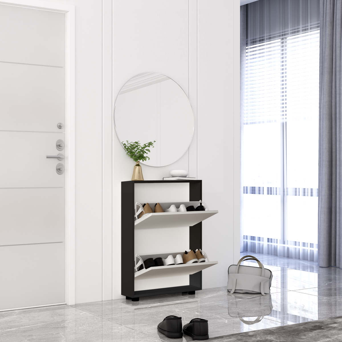 Pantofar Leo Slim 60x16x86H cm