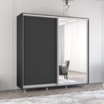 Dulap Aron (2.0m - 2.3m) uși glisante din oglindă și PAL