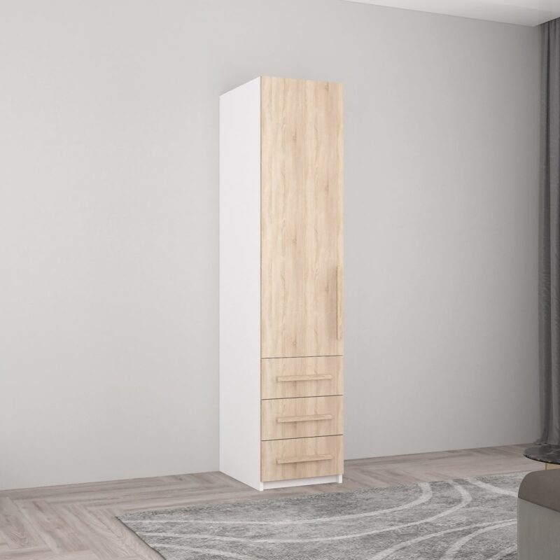 Dulap Smart-Home 0.45x0.56x2.0H m. cu polițe și sertare