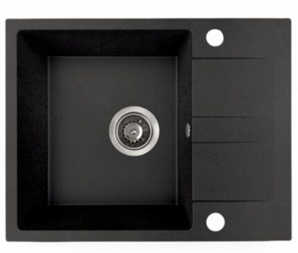 NONA SOLO BLACK 560x440 Backer Chiuveta