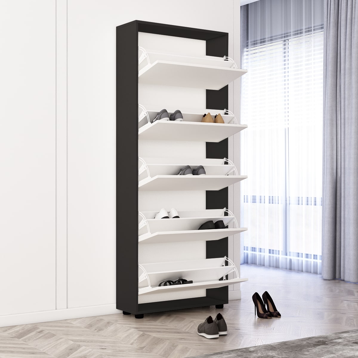 Pantofar Leo 90x27x203H cm