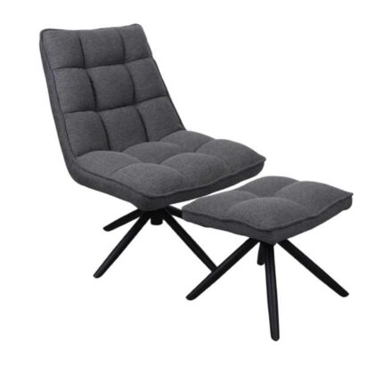 Fotoliu Spello Dark Grey