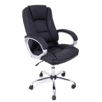Fotoliu Birou BX-3177 Black/Eco Piele