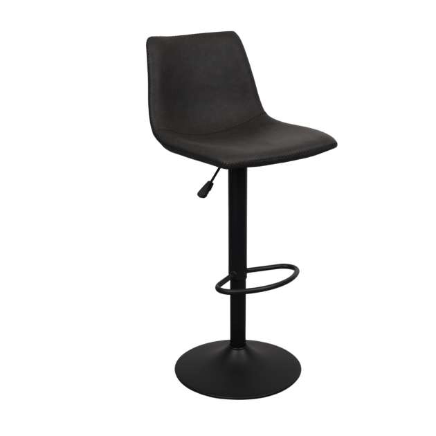 Scaun de bar SB-91 Black grey (WAX424)+Black Leg