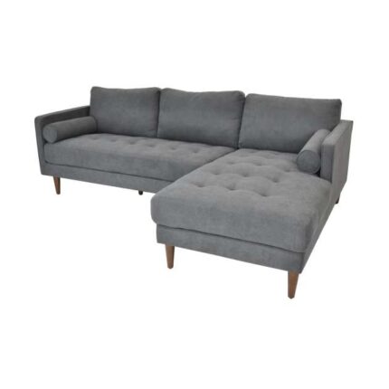Canapea City Dreapta Dark Grey