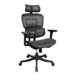 Fotoliu Birou Ember Black P045A