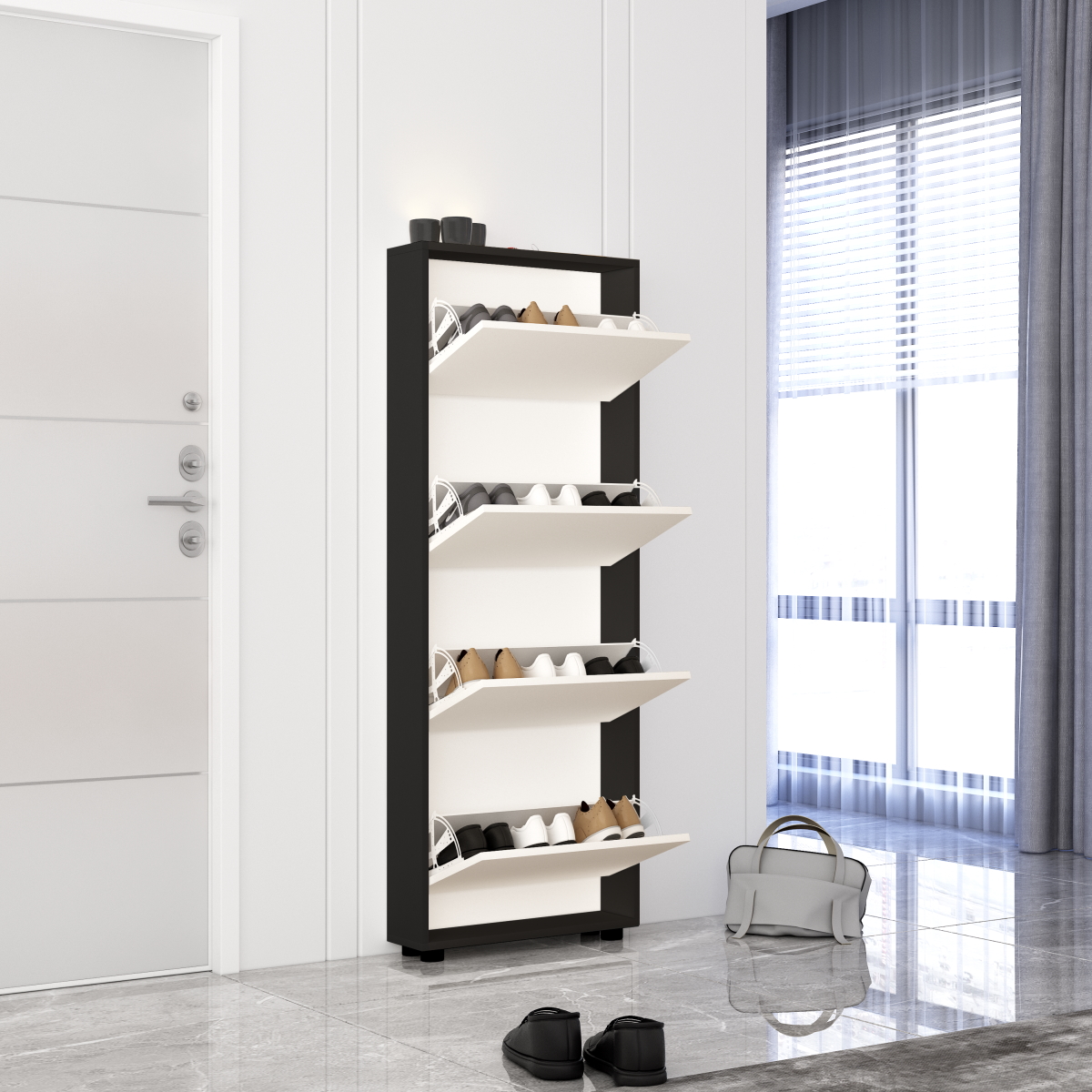 Pantofar Leo Slim 80x16x164H cm