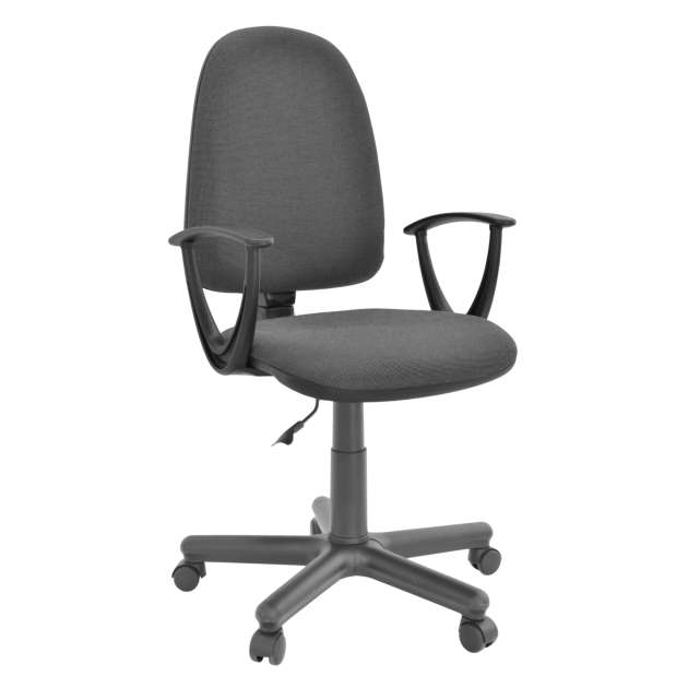 Fotoliu Birou PRESTIGE-C26 Black+Grey