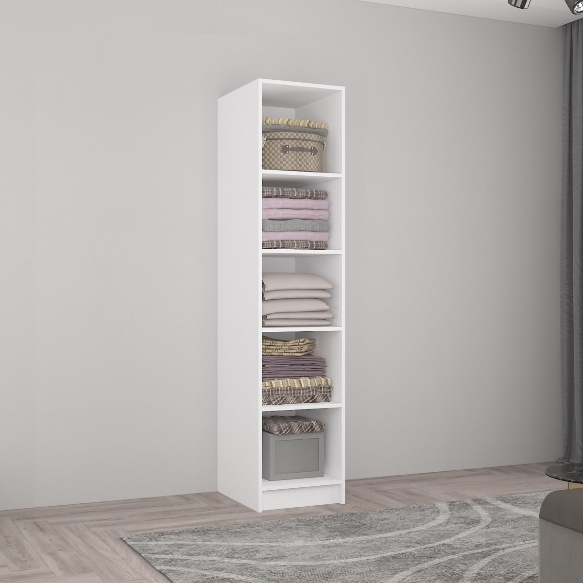 Dulap Smart-Home 0.45x0.56x2.0H m. cu polițe