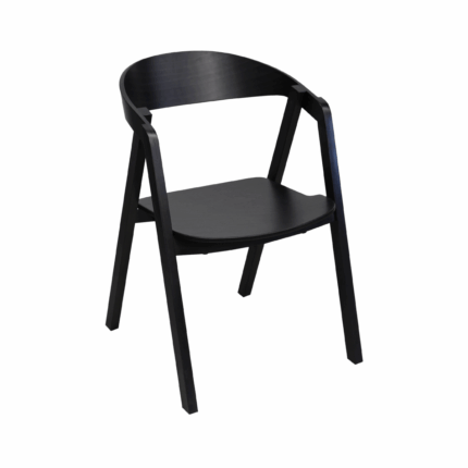 Scaun Guru Black+Black Leg