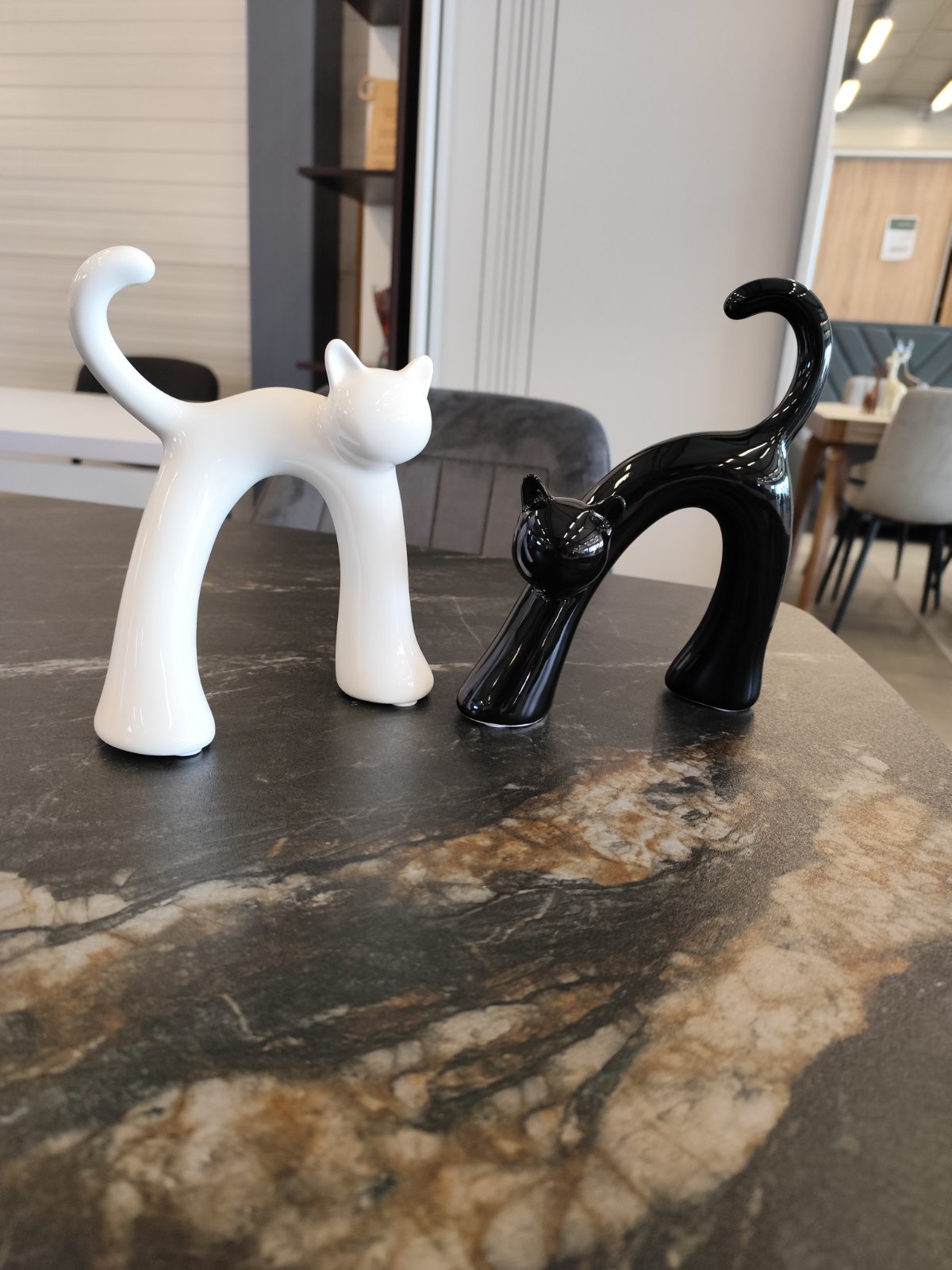 DECO PISICI WHITE&BLACK