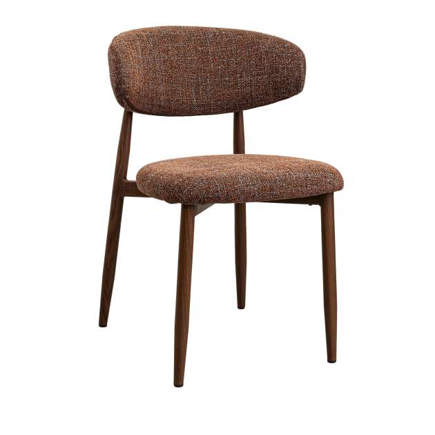 Scaun Meridian Rusty + Wooden Legs