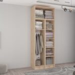 Dulap Smart-Home A+B+P 90x56x240/250/260H cm