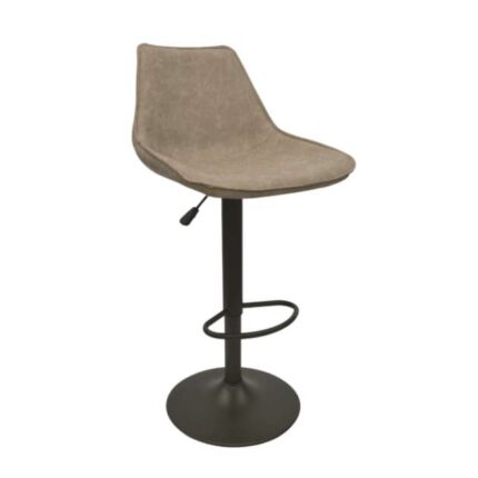 Scaun de bar SB-39 Beige+Black Leg
