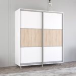 Dulap Aron-P (1.9m - 2.0m) uși glisante din PAL (K) orizontal