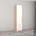 Dulap Smart-Home 0.50x0.56x2.0H m. cu polițe și sertare