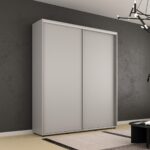 Dulap Compact (1.8-2.3 m.) uși glisante PAL fără ornament
