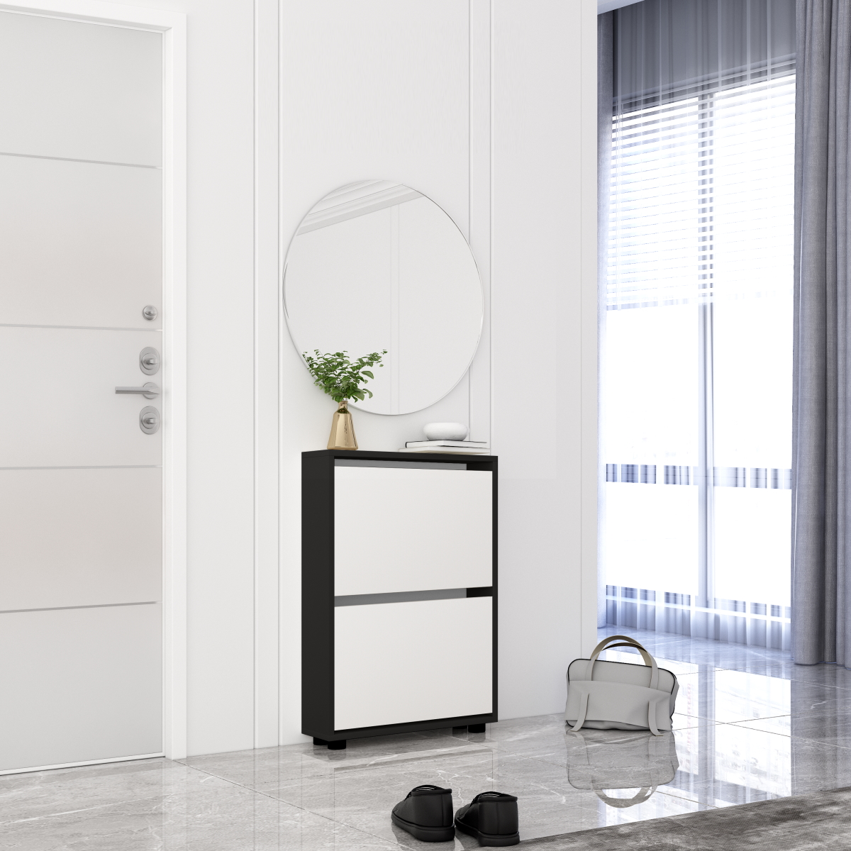 Pantofar Leo Slim 50x16x86H cm