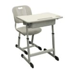Banca + scaun scolar A80-01 Grey