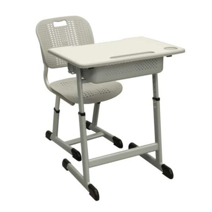 Banca + scaun scolar A80-01 Grey