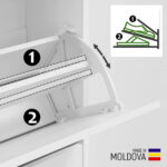 Pantofar cu polita Neo-700 (70x27x95H cm)