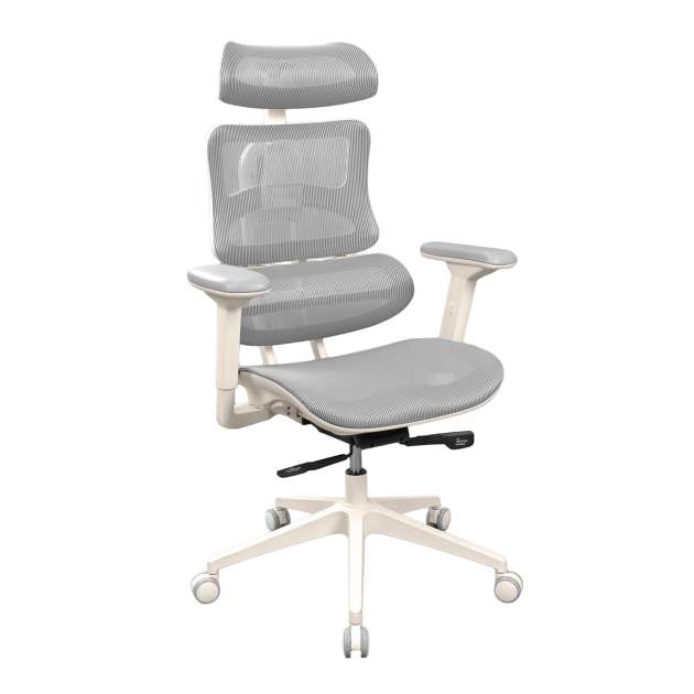 Fotoliu Birou CM-B137AW-4 Grey-White