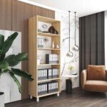 Dulap deschis cu rafturi Flex (80x38x210H cm)