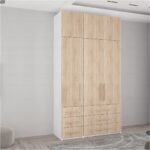 Dulap Smart-Home A+A+S+S 135x56x240/250/260H cm