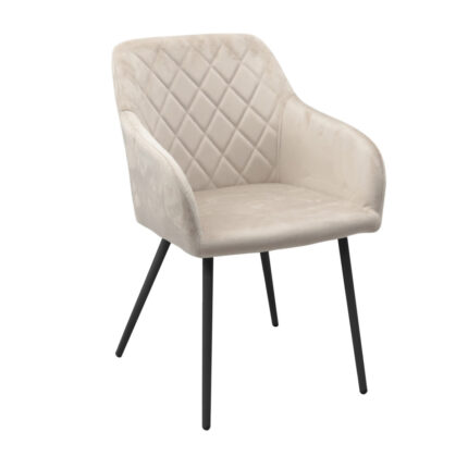 Scaun Loper Catifea SC-8266 ( Camel (HLR-7)+Black Legs)