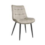 Scaun Hans Catifea Camel HLR7 + Black Legs