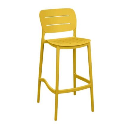 Scaun Terasa Bar Helix Yellow