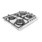 Plită gaze Backer Riki 6004 Turbo WH White