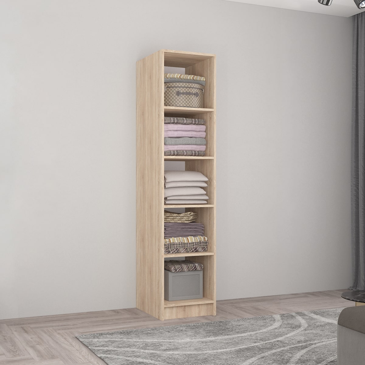 Dulap Smart-Home 0.40x0.56x2.0H m. cu polițe