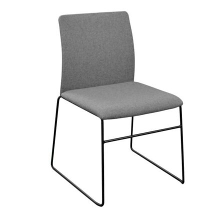 Scaun C01 Stofa Grey+Black Leg