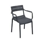 Scaun Terasa Ruben Dark Grey