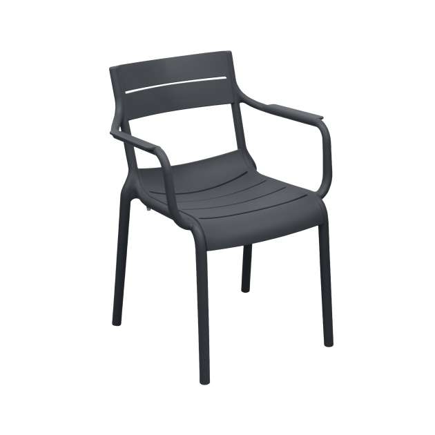 Scaun Terasa Ruben Dark Grey